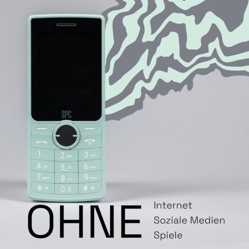 WILD COOL - Einfaches Handy für Digitalpause/Einstieg, Mint