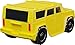 Magic Inductive Truck [Follows Black Line] Magic Toy Car for Kids & Children - Best MINI Magic Pen Inductive Fangle Kids Bus Tank Follow - 1 PC Yellow Car
