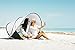 Instapalm Portable Automatic Pop Up Cabana Beach Tent Shade and Sun Shelter Carry Bag Included