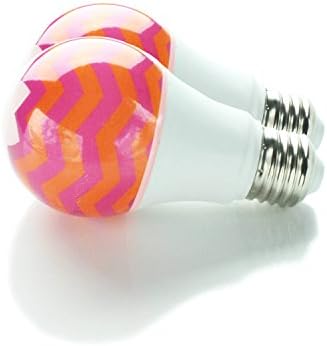 HueVee | Peach Perfect LED ~ Decorative Light Bulb | 40/60 Watt Replacement (3pk)