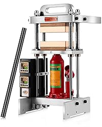 Upgraded 4 Ton Heat Press Machine - 3x5 Inch Heated