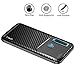 J&D Case Compatible for Galaxy A9 2018 Case, [Carbon Fiber Pattern] [Drop Protection] Shock Resistant Protective TPU Slim and Anti-Scratch Case for Samsung Galaxy A9 (Release in 2018) Bumper Case