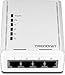 TRENDnet Powerline AV500 4-Port Hub, TPL-4052E