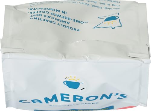 CAMERON’S COFFEE ROASTED GROUND COFFEE BAG, FLAVORED, TOASTED SOUTHERN PECAN, 12 OUNCE