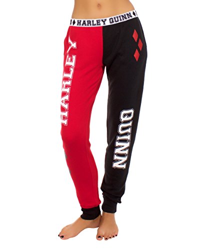 DC Comics Harley Quinn Women's French Terry Pajama Pants- XLarge