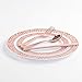 150pcs Rose Gold Plastic Plates, Rose Gold Silverware, Party Plates with Lace Design, Wedding Plastic Plates, Plastic Flatware, Heavy Weight, Durable Dinnerware, Supernal