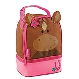 Stephen Joseph Girl Horse Lunch Pal/Lunch Box, Brown