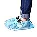 Anti Skid Disposable Non-Slip Home/Lab Safety Disposable PPSB Shoe Cover - up to Size XL Blue 50 Pairs