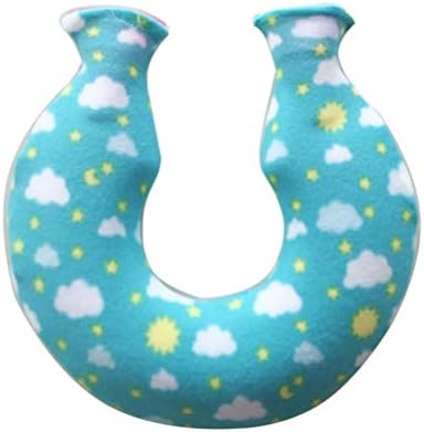 NACOLA U Type Hot Water Bag Cover Only,Hot Water Bottle Flannel Covers for 1.4 L Hot Water Bottle
