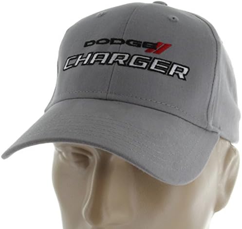 Dodge Charger RT Gray Baseball Cap Hat SRT Mopar