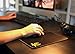 Crow King Esports Large Gaming Mouse Pad, Portable Mousepad for The Professional Gamer, Anti-Slip Base, Anti-Fraying Stitched Edges, Waterproof, Computer Mouse Mat, for The Best Online Games On PC