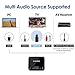 Avantree Audikast - aptX Low Latency Bluetooth Audio Transmitter for TV PC (Optical Digital Toslink, 3.5mm AUX, RCA, PC USB) 100ft Long Range, Codec Display, Dual Link, No Delay