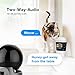 Ucfer FullHD 1080p Smart Home Security Camera, WiFi Baby Monitor, Pet Camera, H.265 Pan/Tilt/Zoom Wireless Indoor Camera with Auto-Cruise, Motion Tracking, Privacy Mask and Night Vision