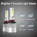 9005/HB3/9145/H10 LED Headlight Bulbs, ONEWELL 60W 6000K 6000LM Extremely Bright Xenon White-Advanced COB Chips High Beam/Fog Light Bulbs Conversion Kit, 2-YEAR WARRANTY(Pack of 2)