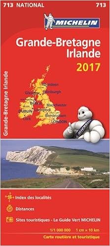 Carte Nationale 713 Grande Bretagne Irlande 2017 - 
