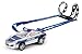 Darda Police Track Friction Powered Race Car Play Set for Ages 5+