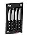 Cangshan V2 Series 1020373 German Steel Forged 4-Piece Steak Knife Set, 5-Inch Blade