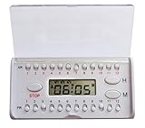 e-pill Multi-Alarm 37 Alarm POCKET XL Pill Timer (NO Pill Tray)