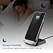 SONRU Fast Wireless Charger Pad Phone Stand, 10W Qi Charger for iPhone XS/X/8/8 Plus, S9/S9+, S8/S8+, S7/S7 Edge, S6/S6 Edge, Note 8/5, etc