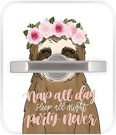 Lovely Sloth Phone Ring Holder Grip 360 Degree Rotating Compatible for iPhone X XS XS MAX Samsung Galaxy S9 S9 Plus Note 9 Smartphones and Tablets