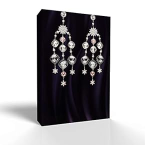 Wall26-Canvas Wall Art-Elegant Jewelry-Giclee Painting Wall Bedroom Living House Decoration Home Art - 12x18 inches