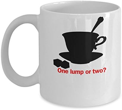 'One Lump Or two?' Funny Tea Or Coffee Mug - White 11oz Ceramic Cup