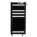 Viper Tool Storage V1804BLR 16-Inch 4-Drawer 18G Steel Rolling Tool/Salon Cart, Black