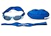 Tuga Baby/Toddler UV 400 Sunglasses w/ 2 Straps & Case, Blue