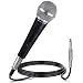 Pyle Professional Dynamic Vocal Microphone - Moving Coil Dynamic Cardioid Unidirectional Handheld Microphone with ON/OFF Switch Includes 15ft XLR Audio Cable to 1/4'' Audio Connection - PDMIC59 primary