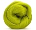 4oz Paradise Fibers 64 Count Dyed Gooseberry (Green) Merino Top Spinning Fiber Luxuriously Soft Wool Top Roving for Spinning with Spindle or Wheel, Felting, Blending and Weaving