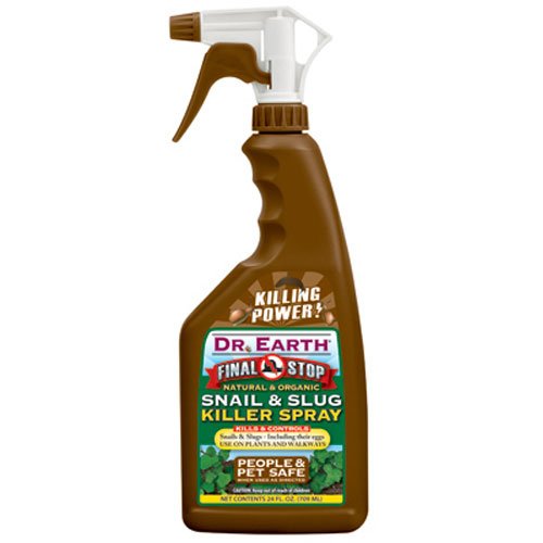 Dr. Earth 8001 Ready to Use Snail and Slug Killer Spray, 24-Ounce (Best Way To Kill Slugs)