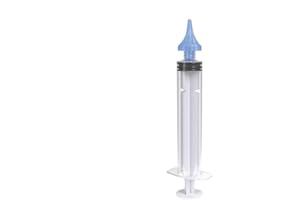 EZY DOSE Ear Wax Removal Syringe Tri-Stream Tip, Prevents Ear Infections, Safe and Effective, Easy to Use, Perfect for Kids and Adults, 20mL Capacity Clear, BPA Free