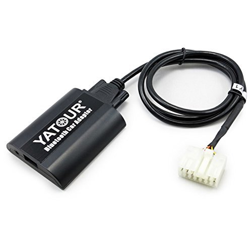 Yatour Digital Music CD Changer Bluetooth Car Adapter Hands Fress Call Adapter USB charging For 5+7 Big Plug Toyota Lexus