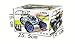 Lazaga RC Cars for kids, Lazaga Terrain RC Car, 1:20 All Terrain Remote Control High-Speed Telecar, Off road 2.4Ghz 2WD Remote Control Monster Truck, Best Christmas Gift for Kids and Adults(Blue)