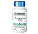 Life Extension L-Tryptophan, 500 mg, Encourages Healthy Serotonin Levels and Promotes Healthy Sleep, Mood, Stress Response & Satiety, Gluten-Free, Non-GMO, Vegetarian, 90 Capsules