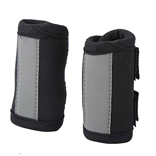 Pssopp pet knee pads dog front leg compression brace dog recovery sleeve front leg Dog Elbow Protector with Reflective Straps Help with Ligament Injuries Sprains and Loss of Stability