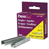 PaperPro High-Capacity Staples, 3/8 inch Leg Length, 3000/Box