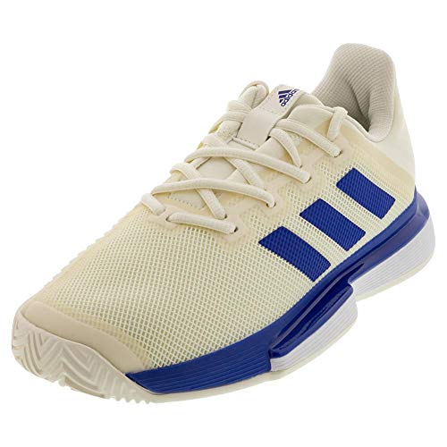 adidas Men's Solematch Bounce M Shoe, Off White/Team Royal Blue