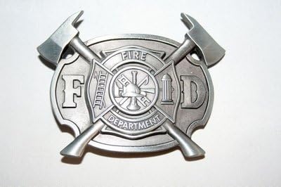 Brand:choi Western Fd Fire Department Fireman 3d Belt Buckle Oc-011as