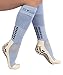 Compression Socks - Circulator Moderate Best For Running, Athletic Sports, Crossfit, Flight Travel (Men & Women) - Below Knee High Socks