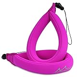 Waterproof Camera Float Strap, (2-Pack) MoKo Floating Foam Wrist Strap Hand Strap for Underwater Digital Cameras, GoPro, Nikon, Olympus, Canon, Camcorders, iPhone, Oakleys, Sunglasses - Magenta