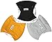 Wegreeco Washable Male Dog Belly Wrap - Pack of 3 - (Gold,Black,Grey,X-Small)