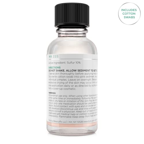 BeautyRx by Dr. Schultz Acne Drying Lotion Spot Treatment. Overnight