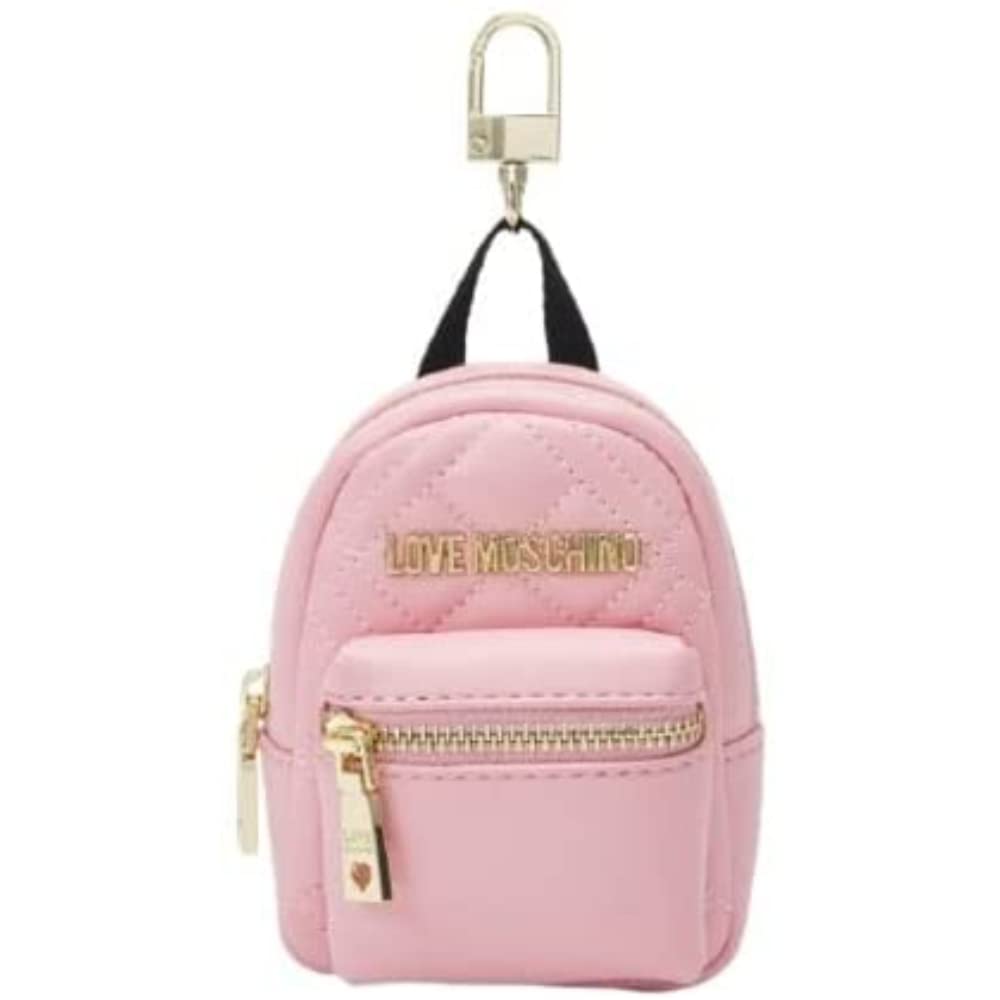 Love Moschino Women's COMPLEMENTI PELLETTERIA Leather Goods Complements, Rosa, 12x8x6