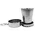 Stainless Steel Collapsible Shot Glass - 2pcs - 2 fl oz - Craftsmind