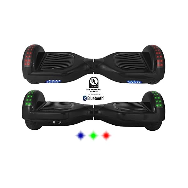 Hoverbird Hbird Blk Z1 Ul2272 Certified Hands Free Two Wheel Self Balancing Electric Scooter Black