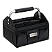 Everything Mary Black Deluxe Craft Storage Box - Organizer Bin for Tools, Crafts, Home, Garage, Make-Up, Desk, Nursery, Supplies Storage Bin with Metal Handle for Travel