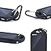 [Upgraded Version] Solar Charger, Nekteck 6000mAh Dual High-Efficiency SunPower Solar Panel Power Bank with 2 USB Ports Portable Charger Battery Backup Power Pack for All USB Supported Devices, Black