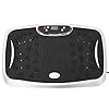 Jiasuz-Vibration-Plate-Exercise-Machine-Full-Whole-Body-Workout-Home-Massager-and-Fitness-Platform-Weight-Loss-Toning-with-Resistance-BandRemote-Control-and-Support-220IbsSilver Jiasuz Vibration Plate Exercise Machine Full Whole Body Workout Home Massager and Fitness Platform Weight Loss & Toning, with Resistance Band,Remote Control and Support 220Ibs,Silver