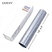 Glitter 10Inx5ft Silver Heat Transfer Vinyl Roll(HTV for T-Shirt Clothing Garment Bags